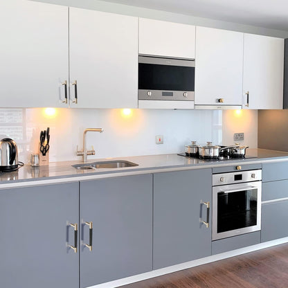 12 Pack 5 Inch 128 Mm Knurled Cabinet Handles Cabinet Pulls Aluminum Handles Knurled Drawer Pulls Gold and Black Oxidation Finish with Diamond Pattern 6.2" Length (5" Hole Center)